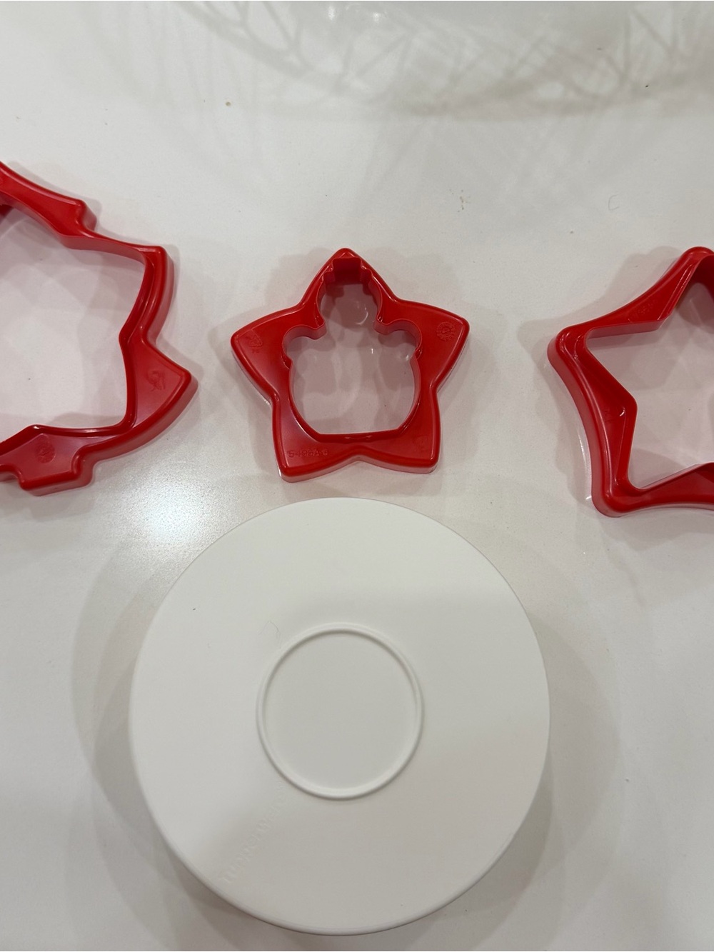 Red Star and Holiday Cookie Cutters - With Case